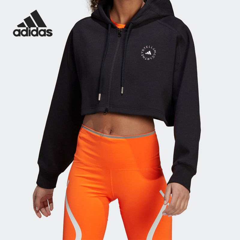 Adidas/阿迪达斯正品smc春夏新款女子运动连帽夹克外套H59962