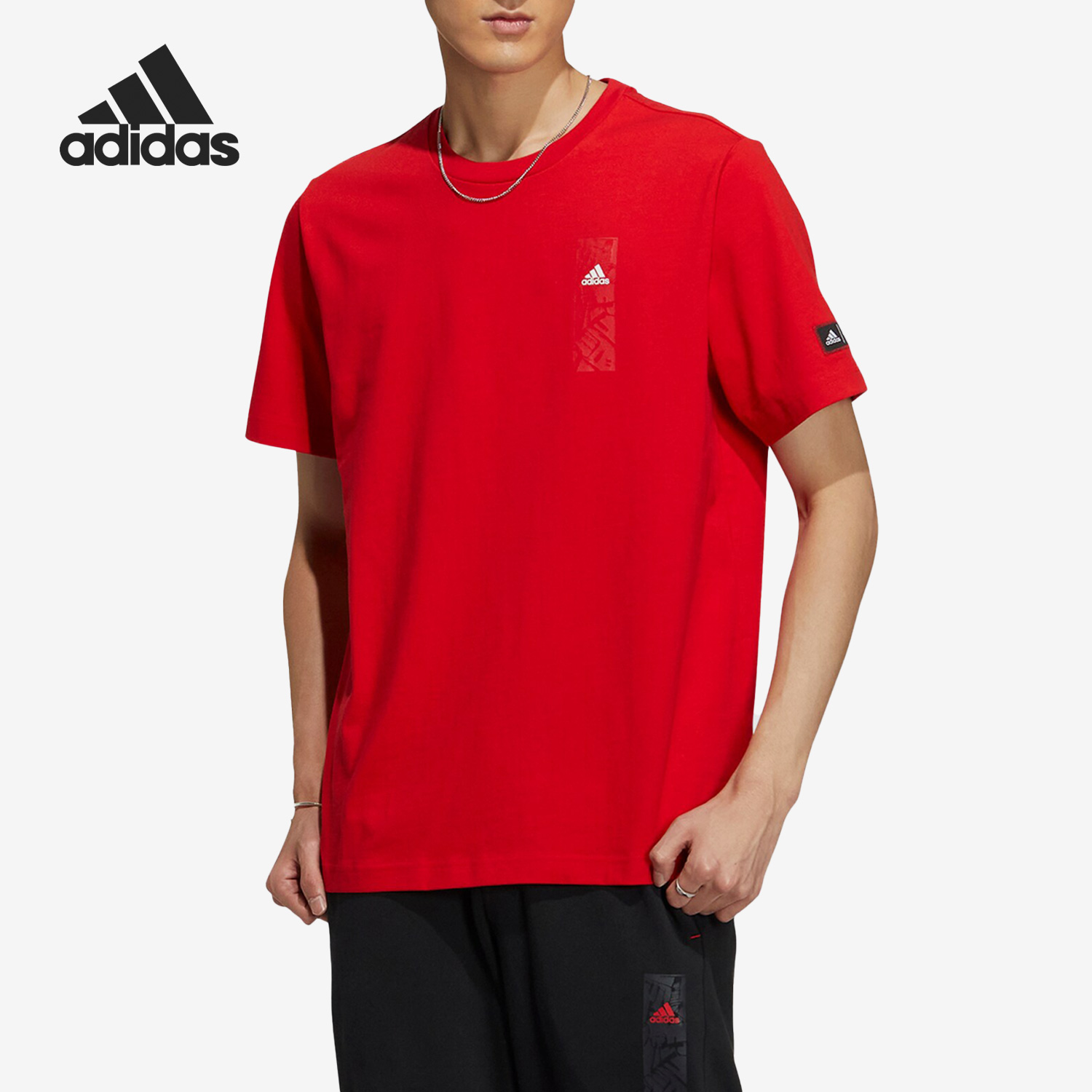 阿迪达斯正品男子T恤短袖
