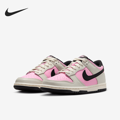 Nike/耐克正品Dunk Low GS女子大童运动复古系带板鞋FB9109-601