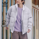 Adidas 阿迪达斯正品 三叶草男女日常立领保暖休闲羽绒服KF2476