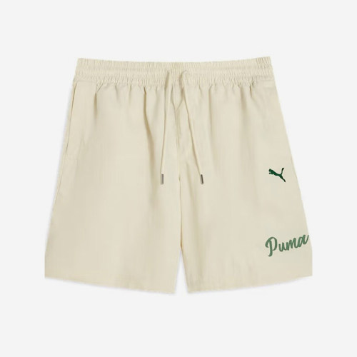 Puma/彪马正品2025夏季款男士宽松抽绳简约运动短裤632535-87
