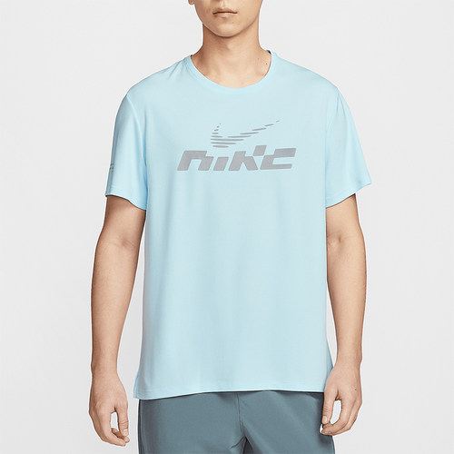 Nike/耐克正品2025男士圆领简约经典跑步健身短袖T恤IB4128-474