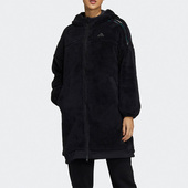 Adidas H09701 FLEEC女子运动保暖外套 阿迪达斯正品 休闲STR