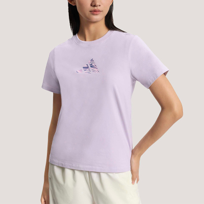 Adidas/阿迪达斯FAV TEE2女日常简约经典舒适耐穿短袖T恤KS2874