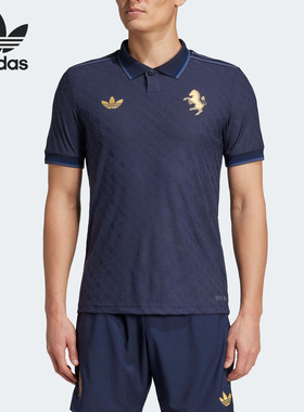 Adidas/阿迪达斯官方正品三叶草男士足球运动训练休闲短袖IY5252