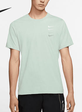 Nike/耐克官方正品夏季新款男士透气运动休闲宽松短袖DC2716-330