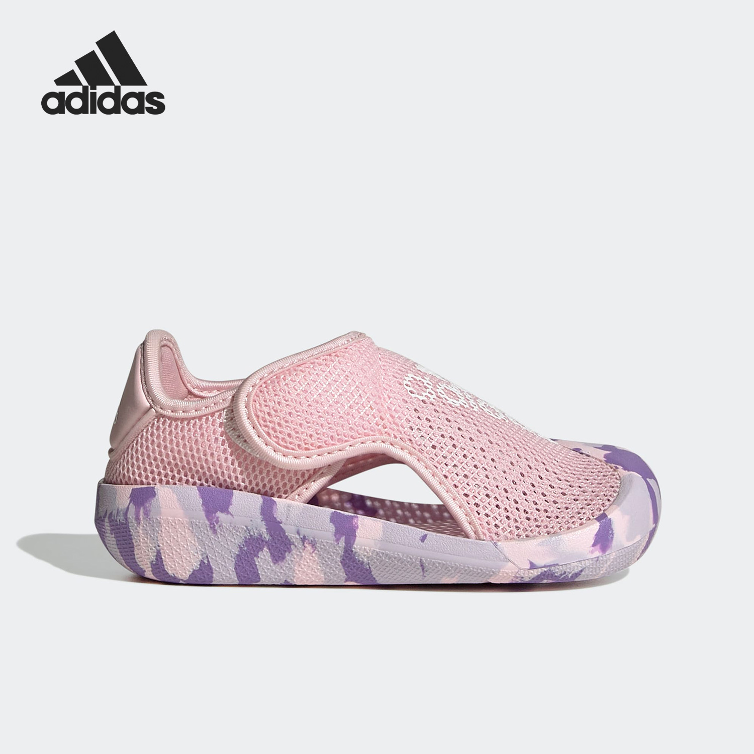 阿迪达斯小童舒适运动沙滩凉鞋