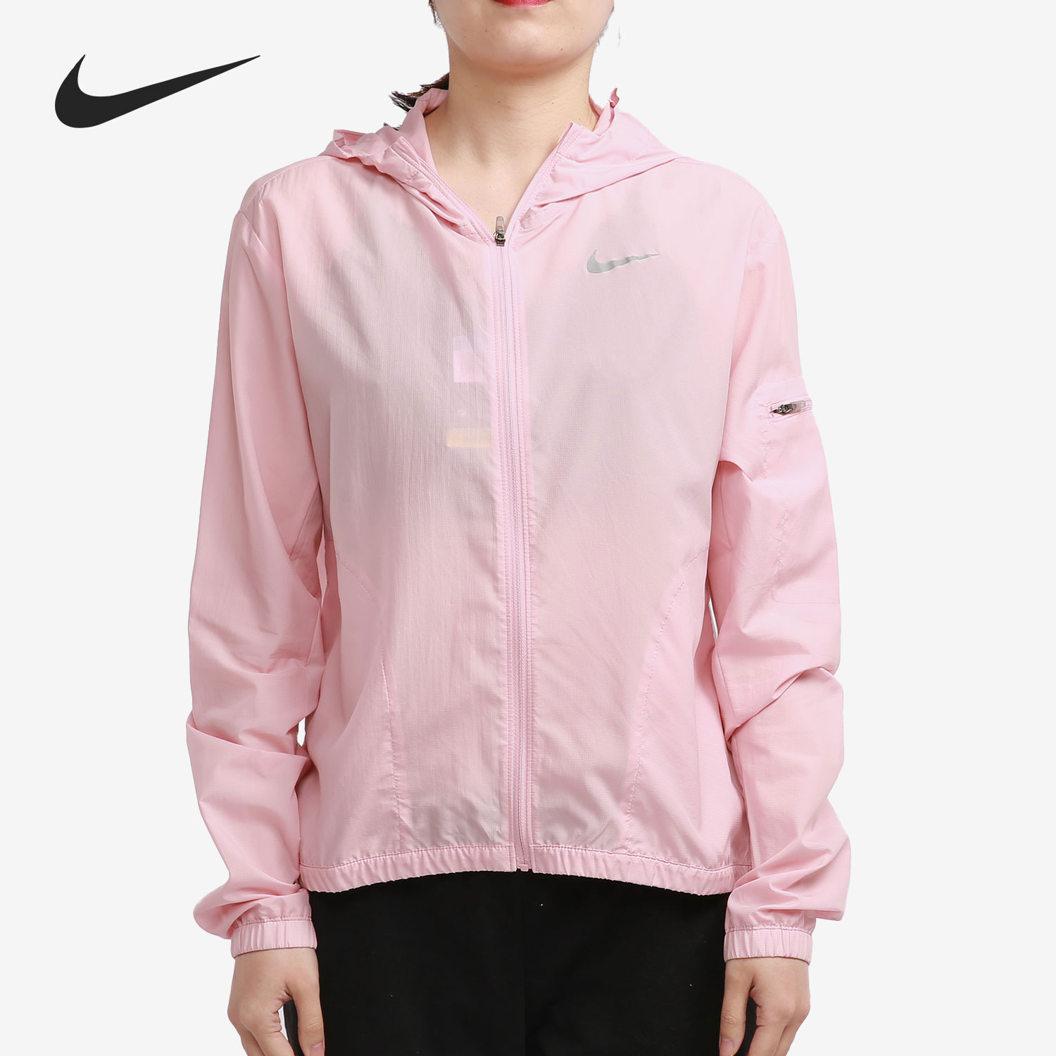 Nike/耐克正品春季新款女子休闲连帽运动夹克外套 CZ9541-630