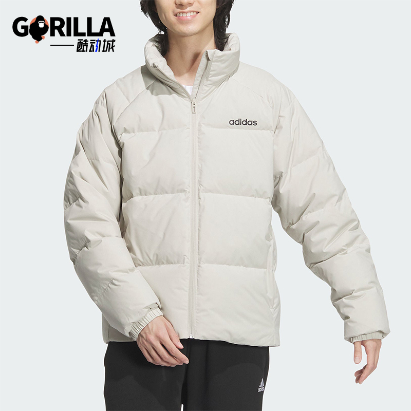 Adidas/阿迪达斯正品WUJI DOWN JACKET男士拉链保暖羽绒服JL9583