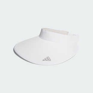Adidas WIDE BRIM VISOR女士运动遮阳空顶帽JE2503 阿迪达斯正品