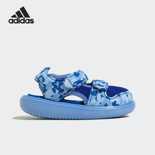 阿迪达斯小童舒适运动沙滩凉鞋