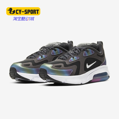 Nike/耐克正品年春季新款AIR MAX 200 20 GS女子跑步鞋CT9632