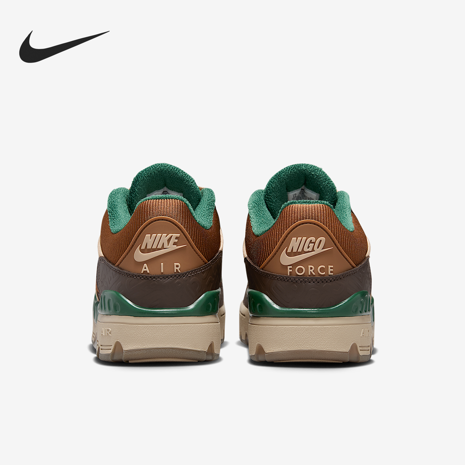 Nike/耐克正品Air Force 3男女复古时尚轻便板鞋HQ0260-201