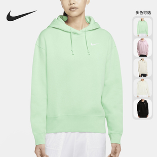 新款 当季 女子休闲运动加绒连帽衫 卫衣 344 Nike CZ2591 耐克正品