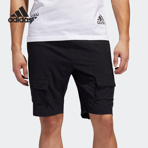Adidas/阿迪达斯正品新款M SHORT ID RLX 多口袋男子短裤 FT2785