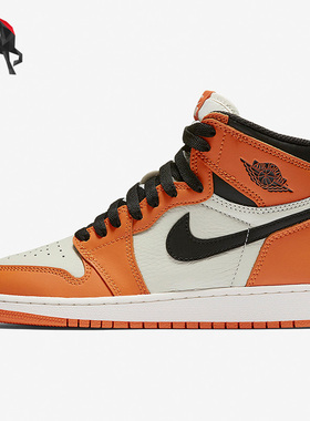 Nike/耐克正品AIR JORDAN 1 AJ1女子GS大童篮球鞋575441-113