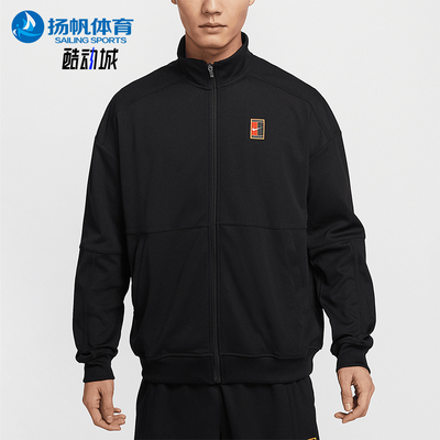 Nike/耐克正品2025年新款男士网球运动宽松外套FZ6926-010