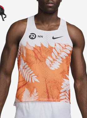 Nike/耐克正品夏季男士运动时尚潮流透气跑步背心T恤FQ1363-803