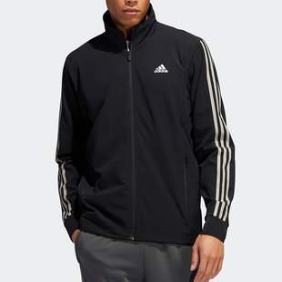 立领运动训练拉链外套 Adidas GE3424 男士 新款 阿迪达斯正品 时尚