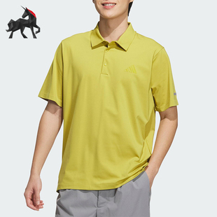 翻领休闲宽松Polo衫 Adidas SHIRT男士 阿迪达斯正品 JL6045 2025