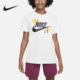 耐克正品 夏季 大童运动休闲印花短袖 Nike T恤FJ7237 100