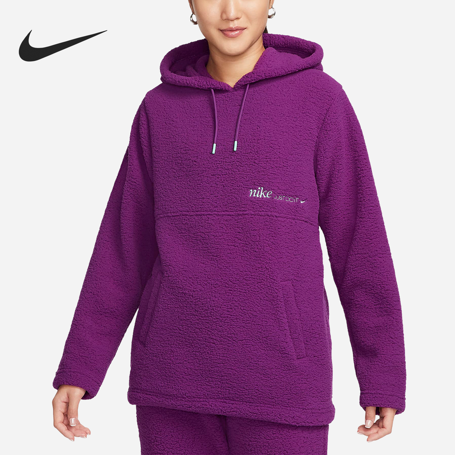 Nike/耐克正品秋冬女士时尚户外耐穿居家卫衣DQ6237-503