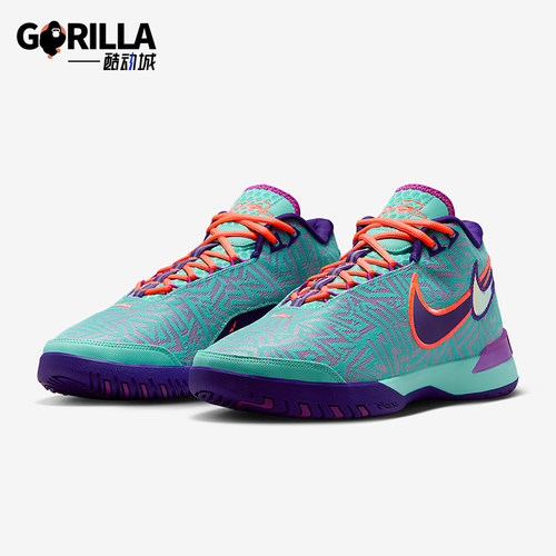 Nike/耐克正品男士舒适柔软防滑耐磨中帮篮球鞋HF0711-300