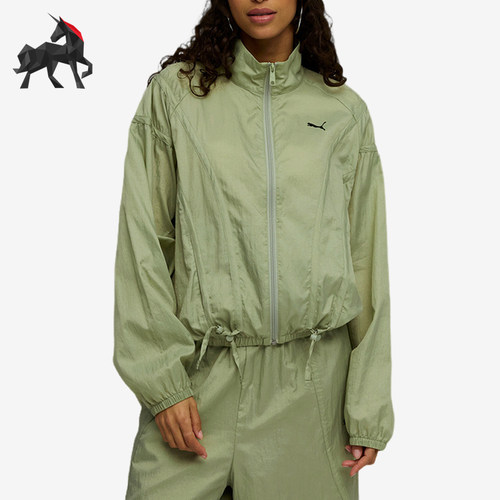 Puma/彪马正品DARE TO 女士休闲梭织立领运动长袖外套633971-82