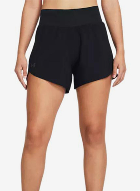 UA/安德玛正品Fly By Elite女子舒适透气梭织运动短裤1383242-001