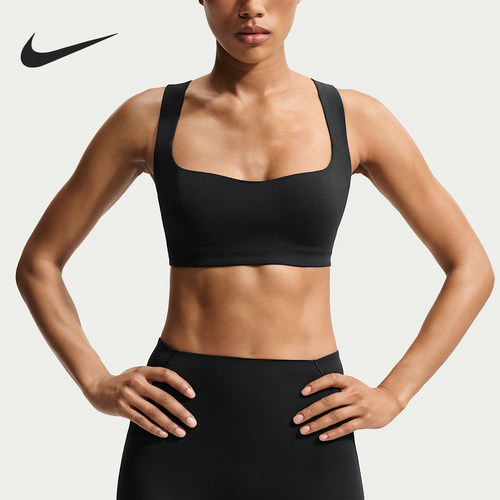 Nike/耐克正品Studio Stretch女士透气运动内衣IR8677-054