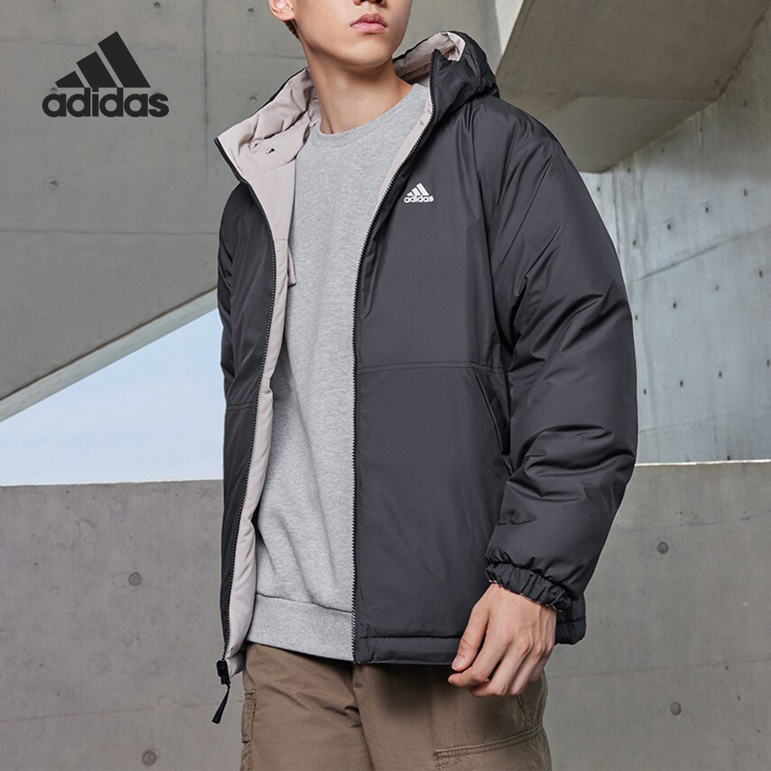 Adidas/阿迪达斯男子保暖羽绒服