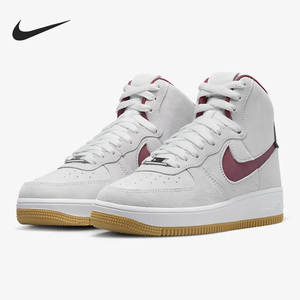 Nike/耐克官方正品Air Force 1 男女运动舒适高帮板鞋 DC3590-104