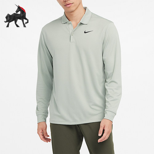 Nike/耐克男士翻领长袖POLO衫