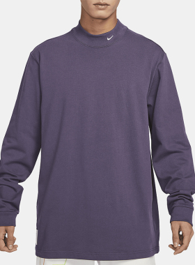 Nike/耐克正品Sportswear男士宽松运动休闲长袖企领T恤FV4035-573