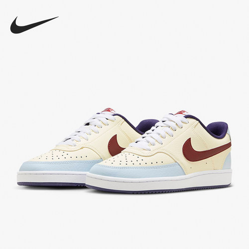 Nike/耐克官方正品Court Vision Low女士运动低帮板鞋FV8114-161