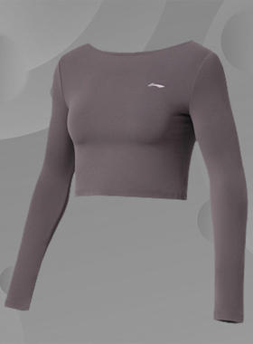李宁正品健身衣女士新款健身系列冬季瑜伽弹力紧身运动服AUDR108