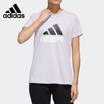 阿迪达斯女子运动短袖T恤