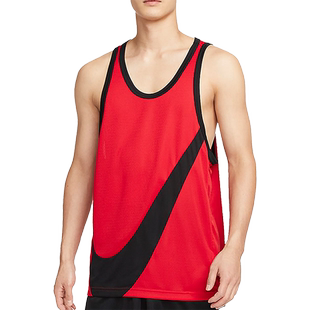 Nike/耐克官方正品宽松透气男子休闲背心篮球无袖背心DH7133-657