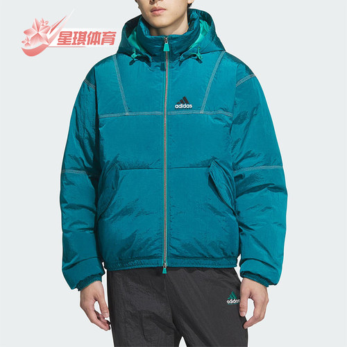 Adidas/阿迪达斯正品EQT DOWN JACKET男士经典保暖羽绒服KA7980