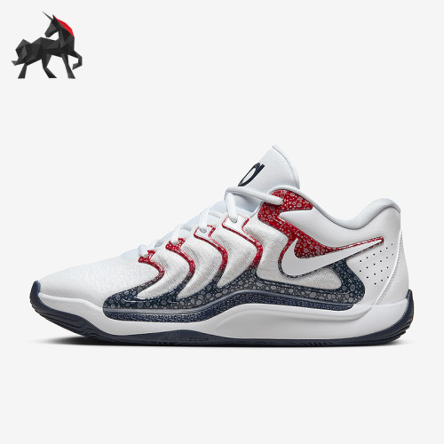 Nike/耐克正品KD17 EP 男士缓震耐磨实战篮球鞋FJ9487-101