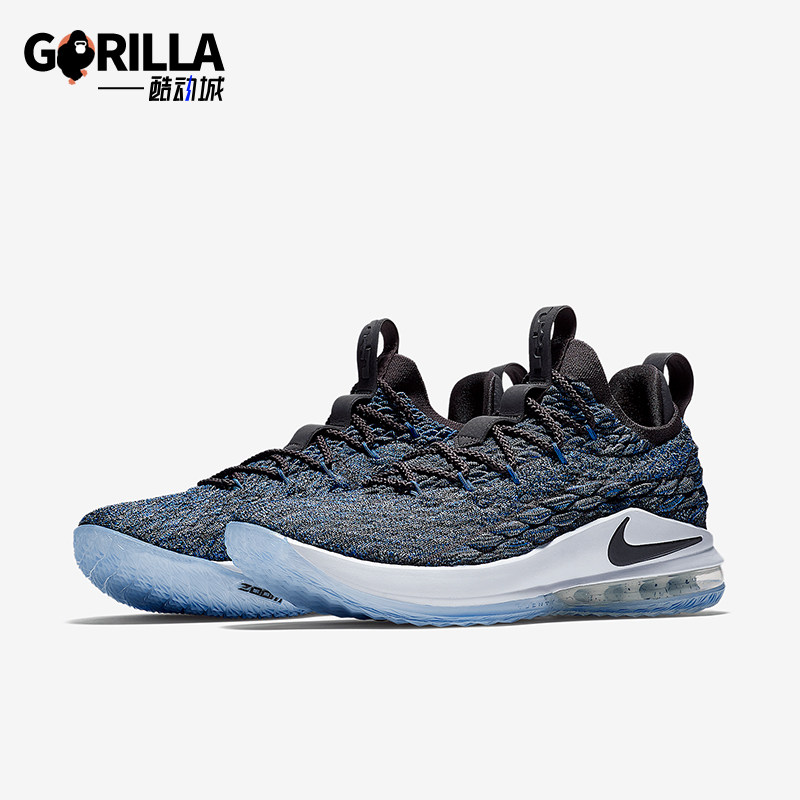 Nike/耐克正品LEBRON XV LOW 男士气垫实战篮球鞋AO1756-400