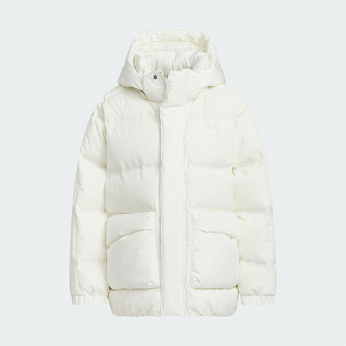 Adidas/阿迪达斯正品三叶草儿童防风保暖宽松连帽也羽绒服KF4952