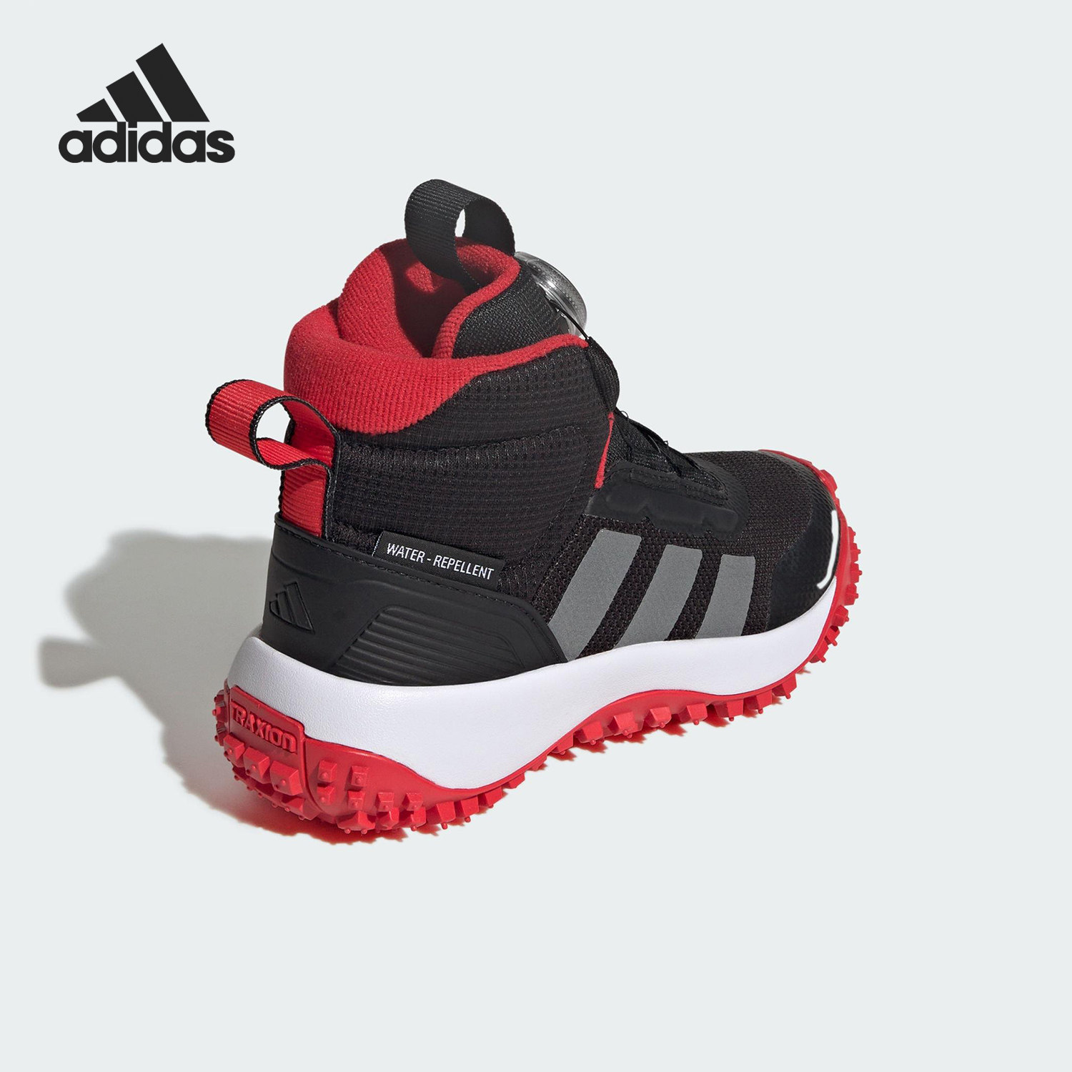 Adidas/阿迪达斯正品2025秋季款儿童耐磨中帮运动鞋JR3105