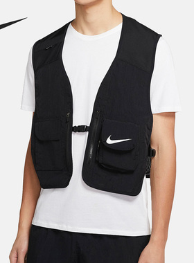 Nike/耐克正品 F.C.男子可拆卸式机能风足球马甲CK9975-010