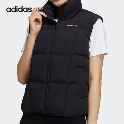 阿迪达斯女子鸭绒羽绒马甲
