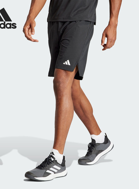 Adidas/阿迪达斯官方正品D4T SHORT 男士新款运动健身短裤IK9723