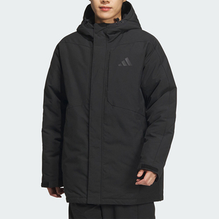 Adidas/阿迪达斯正品新款男士防泼水户外运动羽绒服JY4213