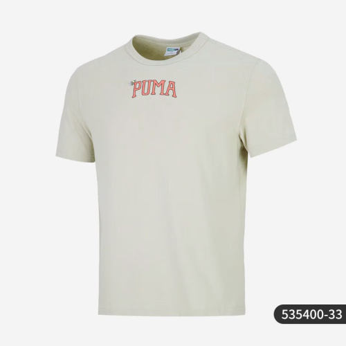 Puma/彪马正品秋冬季新款男子运动休闲舒适短袖T恤535400-33