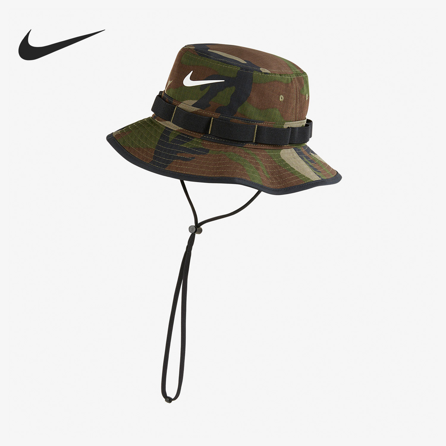 Nike/耐克正品夏季男女透气刺绣轻便渔夫运动帽DM3331-222