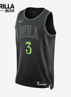 Nike/耐克正品Dri-FIT男士透气复古篮球训练背心T恤DX8511-010